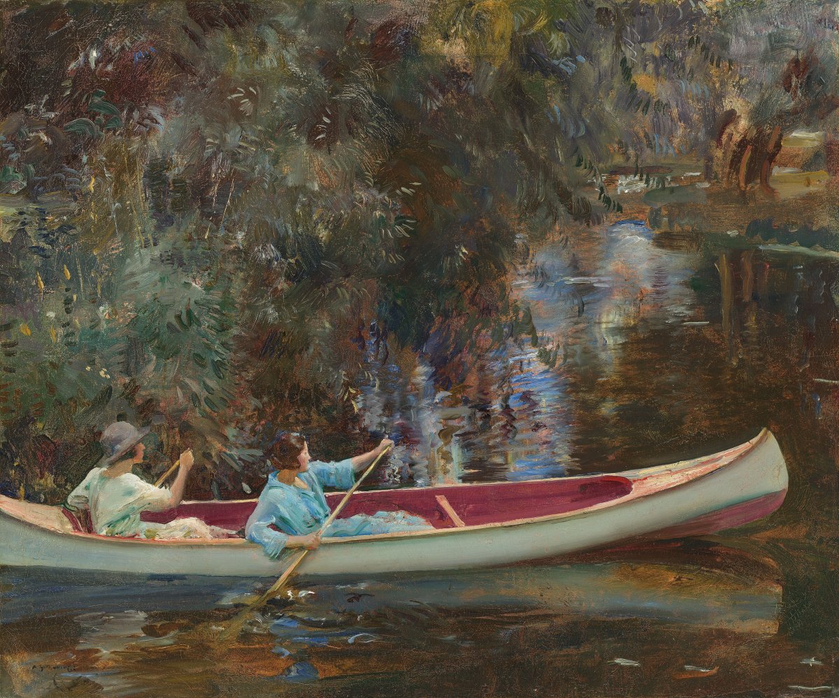 2019_CKS_17294_0128_000(sir_alfred_james_munnings_pra_rws_the_white_canoe105633).jpg