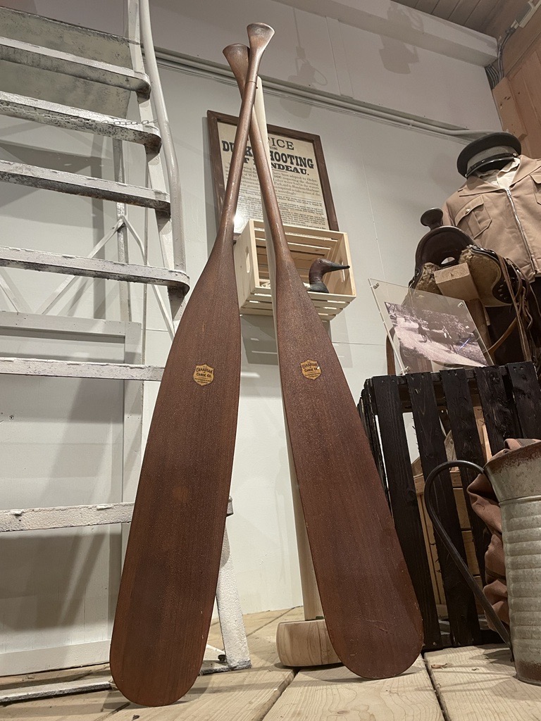 Bartlett CCC 1922 retirement paddles Rondeau-History-Exhibit-3.jpg