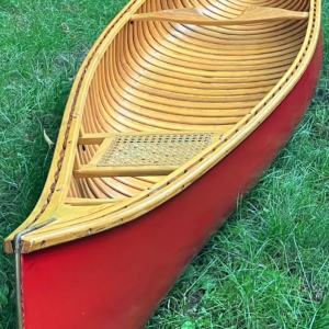 Inside my new-to-me canoe