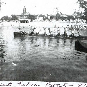 Samoset Canoe Club War Canoe Races 8.21.1938